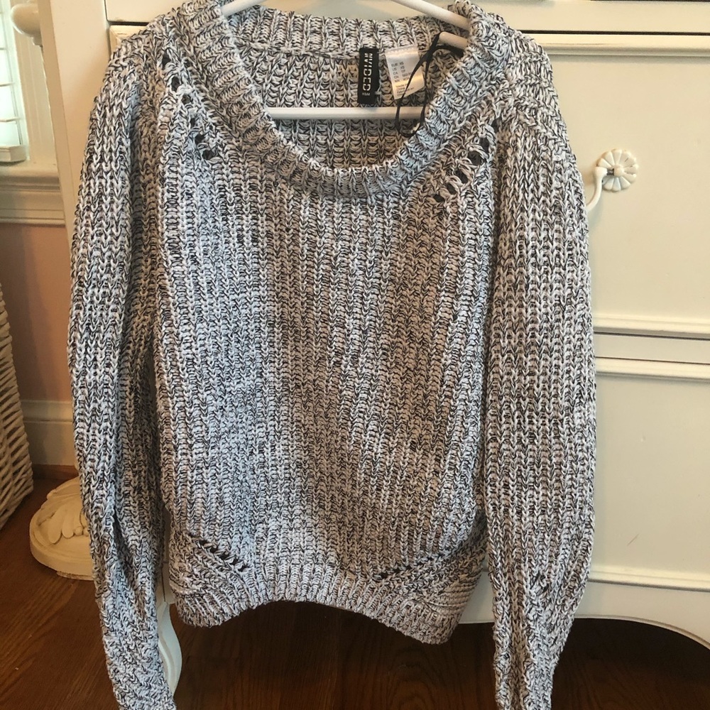 Divided Sweater